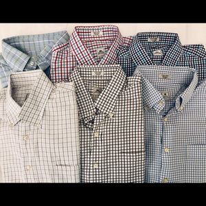 Lot/Bundle 6 XL Peter Millar Long Sleeve Shirts